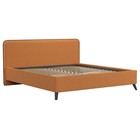 Кровать Миа, 1800х2000, ортопедическое осн+ПМ, Купер 12/Тыквенный - Фото 2