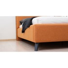 Кровать Миа, 1800х2000, ортопедическое осн+ПМ, Купер 12/Тыквенный - Фото 4