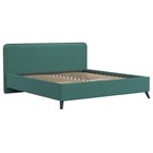 Кровать Миа, 1800х2000, ортопедическое осн+ПМ, Купер 16/ Изумрудный - Фото 2