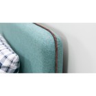 Кровать Миа, 1800х2000, ортопедическое осн+ПМ, Купер 16/ Изумрудный - Фото 4