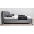 Кровать Миа, 1800х2000, ортопедическое осн+ПМ, Купер 18/Серый - Фото 9