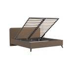 Кровать Миа, 1800х2000, ортопедическое осн+ПМ, Купер 29/ Ореховый коричневый - Фото 3