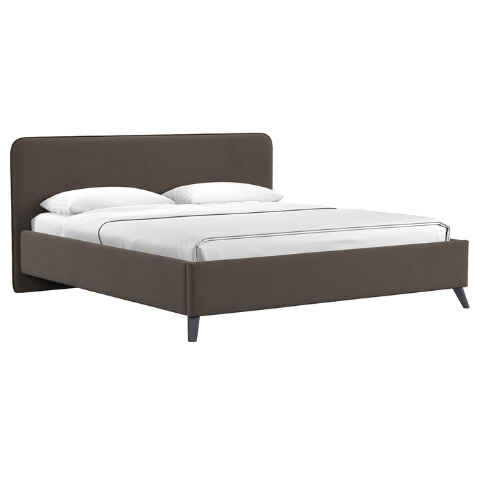 Кровать Миа, 1800х2000, ортопедическое осн+ПМ, Аватар/ Кофе - Фото 1