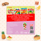 Магнитная книжка-игрушка «Овощи, фрукты и прочие продукты», 8 стр. - фото 151543