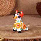 Дымковская игрушка «Фигурка: Бык» 6×4.5×9.5 см, МИКС - Фото 3