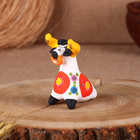 Дымковская игрушка «Фигурка: Бык» 6×4.5×9.5 см, МИКС - Фото 7