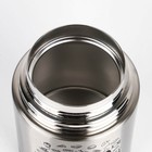 Термос для еды Мастер К «Приятного аппетита», 800 мл, нержавеющая сталь, серебристый, чёрный - Фото 5