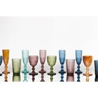 Бокал из стекла для шампанского Magistro «Ла-Манш», 160 мл, 7×20 см, цвет бирюзовый - Фото 12