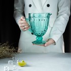 Кувшин стеклянный Magistro «Ла-Манш», 1,1 л, цвет бирюзовый - Фото 6