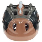 Шлем велосипедный, детский, р. 51-55 см, чёрный - Фото 4