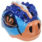 Шлем велосипедиста детский, размер 51-55 см, 028-M771, цвет синий - Фото 2