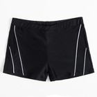 Плавки купальные для мальчика MINAKU "Спорт" цвет чёрный, рост 98-104 - фото 9532630