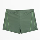 Плавки купальные для мальчика MINAKU "Спорт" цвет зелёный, рост 98-104 - фото 320412170