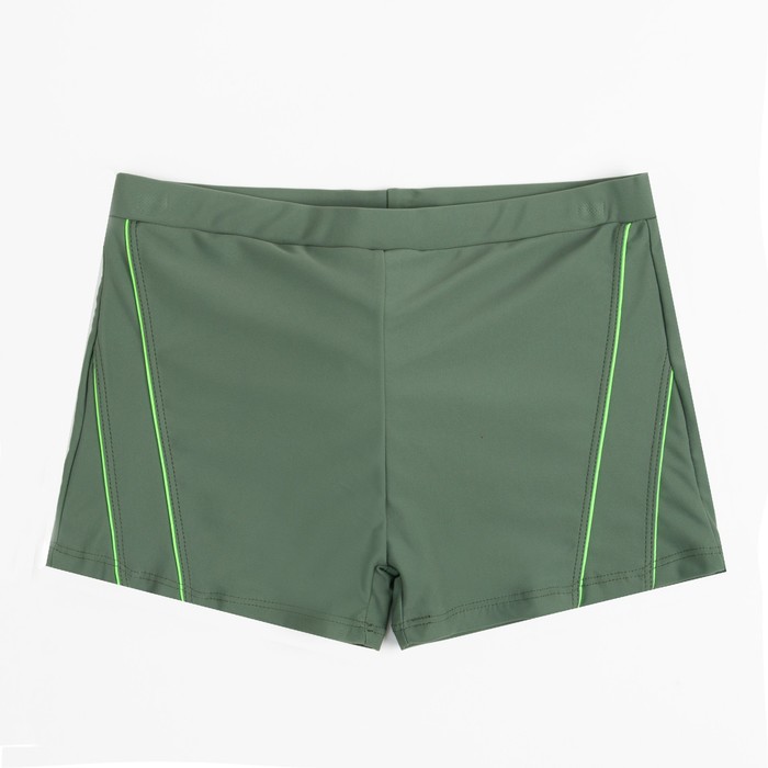 Плавки купальные для мальчика MINAKU "Спорт" цвет зелёный, рост 134-140 - Фото 1