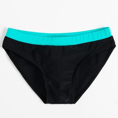 Плавки купальные для мальчика MINAKU, бирюзово-чёрные, рост 122-128 см