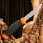 Нож туристический "Урал", клинок 10см, оранжевый, ножны пластик - Фото 3