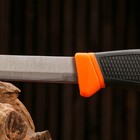 Нож туристический "Урал", клинок 10см, оранжевый, ножны пластик - Фото 4