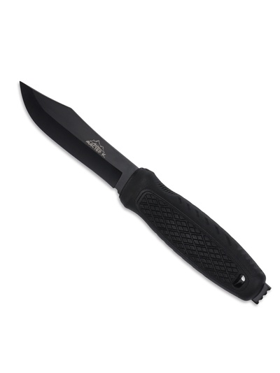 Нож тактический «Альфа», 23 см, клинок 110 мм/3 мм, со стеклобоем, черный