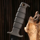 Нож-кукри туристический «Амазонка», 39.5 см, клинок 265 мм/4 мм, чёрный - Фото 5