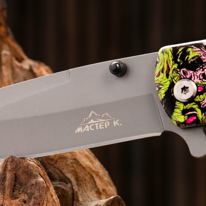 Нож складной "Глитч", Мастер К клинок 9,4 см - фото 1907362289