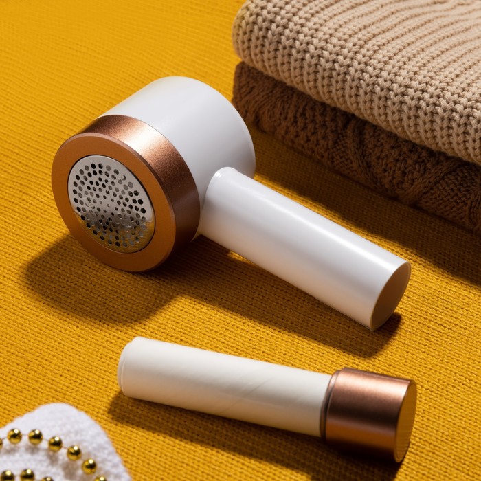 Машинка для удаления катышков LuazON LUK-08, 3 Вт, от USB, портативная, белая - Фото 1