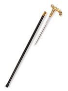 Сувенирная трость с клинком 31 см, длина 90 см, набалдашник: зверь - Фото 10