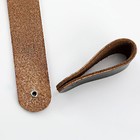 Ручка скоба CAPPIO м/о 96 мм, черная, кожаная - фото 804702309