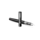 Ручка перьевая Parker Vector XL F21, черный металл, перо F, нержавеющая сталь, подарочная коробка. - фото 8883033
