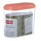 Ёмкость для сыпучих продуктов, phibo, 1 л, цвет МИКС - Фото 6