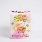 Коробка подарочная пасхальная «Пасхальная корзинка с кроликом», 15×15×18 см - Фото 2