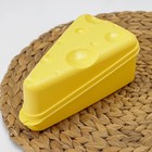 Контейнер для сыра, 19,8×10,6×7,5 см, цвет жёлтый - Фото 3