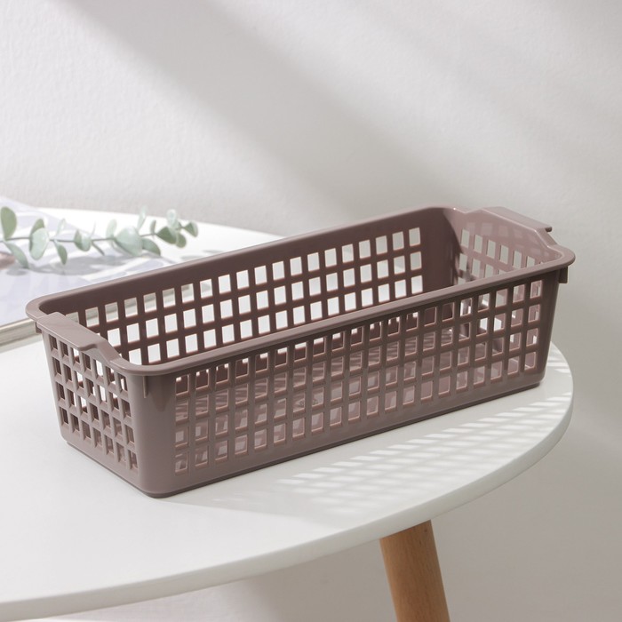 Корзина для хранения, 31.2×13×8.5 см, МИКС - Фото 1