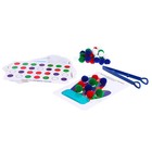 Развивающий набор «Цветные бомбошки. Новогодние задания», в пакете - фото 301591550