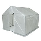 Теплица, 2.5×2.45×2.1 м, оцинкованный металл, профиль d=25 мм, чехол из армированной плёнки 120 мкм - Фото 2