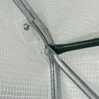 Теплица, 2.5×2.45×2.1 м, оцинкованный металл, профиль d=25 мм, чехол из армированной плёнки 120 мкм - Фото 4