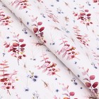 Бумага упаковочная глянцевая "Цветы", 100 х 70 см,1 шт. 7428910