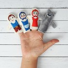 УЦЕНКА Пальчиковый театр «Красная шапочка» (4 персонажа+ сценарий) - Фото 1