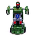 Робот «Бронетранспортер», трансформируется, световые и звуковые эффекты, работает от батареек - фото 24586846