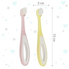 Детская зубная щетка с мягкой щетиной, нейлон, МИКС для девочки - фото 24285899