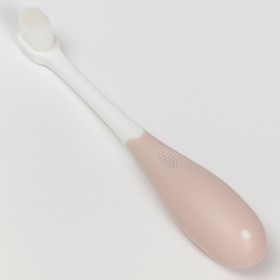 Детская зубная щетка с мягкой щетиной, нейлон, цвет розовый