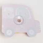 Набор зубная щётка и детские песочные часы для чистки зубов на присоске «Машинка» - Фото 3
