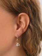 Серьги со съёмным элементом «Трансформер» жемчужина в нитях, белые в золоте - Фото 4