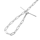 Цепь для привязи собак, сварные звенья, 1.8 м, калибр 30 мм, толщина проволоки 2.6 мм - Фото 2