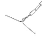 Цепь для привязи собак, сварные звенья, 1.8 м, калибр 30 мм, толщина проволоки 2.6 мм - Фото 5