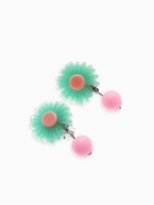 Серьги клипсы детские Выбражулька «Ромашка», миксы (комплект 2 шт) - фото 47136879