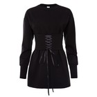 Свитшот женский MINAKU: Casual Collection цвет чёрный, размер 46 7531508