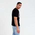 Футболка мужская MINAKU цвет черный, р-р 48 7531510