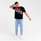 Футболка мужская MINAKU цвет черный, р-р 50 7531511 Футболка мужская MINAKU цвет черный, р-р 50 7531511