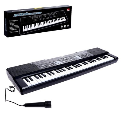 УЦЕНКА Синтезатор «Детский», 61 клавиша, с микрофоном