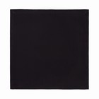 Салфетка декоративная Этель 40*40, саржа цв. черный, 100% хлопок, саржа, 250гр/м2 - Фото 3